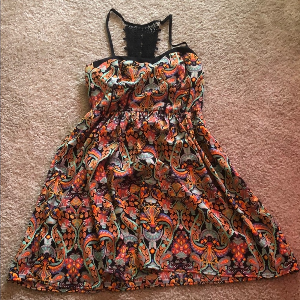 Dress with cute pattern
